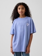 Kids Gap Heart Logo Oversized Tunic T-Shirt