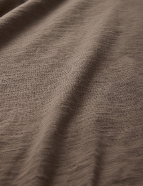 Lived-In Curved Hem Crewneck T-Shirt