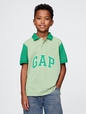 Gap Logo Colorblock Pique Polo Shirt