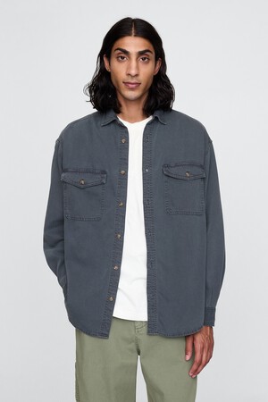 UltraSoft Denim Big Shirt