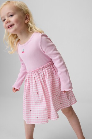 Baby & Toddler Mixed Media Dress