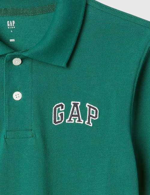 Kids Gap Logo Pique Polo Shirt