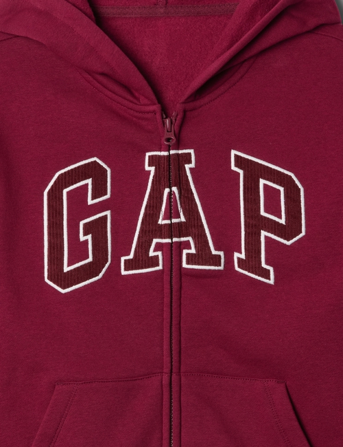 Kids Relaxed Gap Logo Zip Hoodie