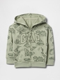babyGap Relaxed Logo Zip Hoodie