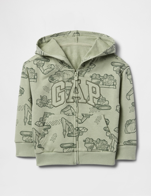babyGap Relaxed Logo Zip Hoodie