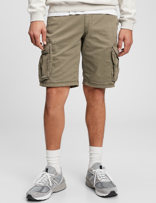 11" Twill Cargo Shorts with GapFlex