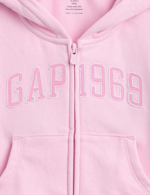 Baby & Toddler VintageSoft Terry Logo Zip Hoodie