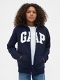Kids Gap Logo Sherpa Zip Hoodie