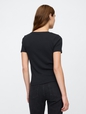 Modern Cropped Logo T-Shirt