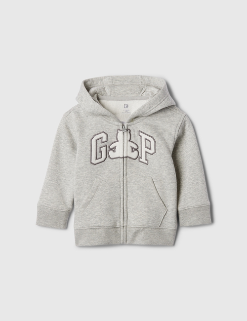 Baby Vintage Soft Logo Zip Hoodie