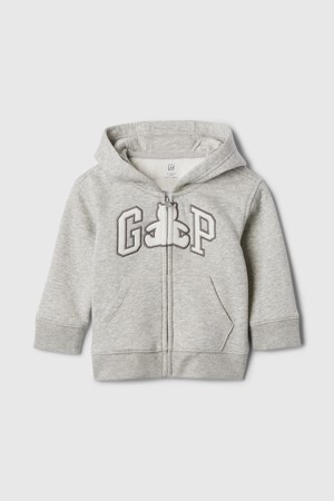 Baby Vintage Soft Logo Zip Hoodie