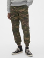Slim Canvas Joggers with GapFlex
