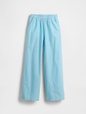Kids Poplin Baggy Pants