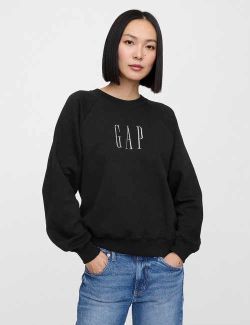 Vintage Soft Raglan Logo Sweatshirt