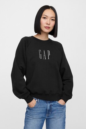 Vintage Soft Raglan Logo Sweatshirt