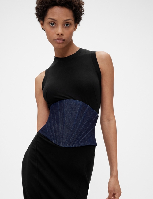 GapStudio Denim Corset Belt
