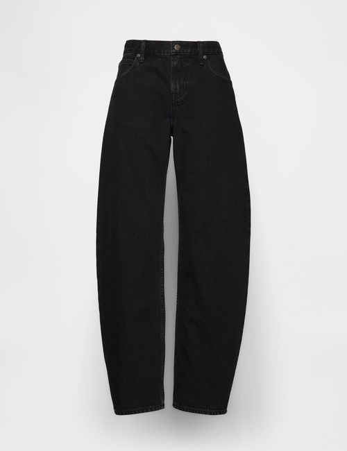 Low Rise Barrel Jeans