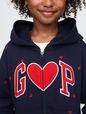 Kids Relaxed Logo Zip Hoodie