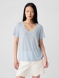 Women Linen T-shirt