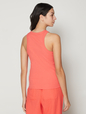 Ribbed High Neck Tank