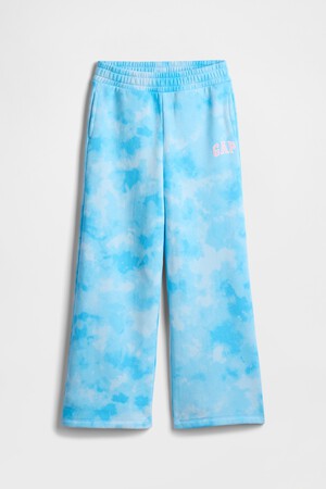 Kids Relaxed Gap Logo Wide-Leg Pants