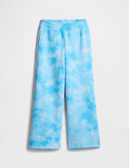 Kids Relaxed Gap Logo Wide-Leg Pants