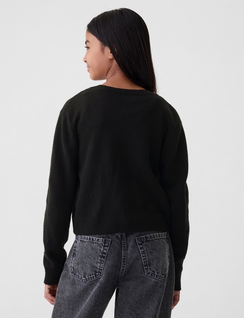 Kids CashSoft Cropped Cardigan