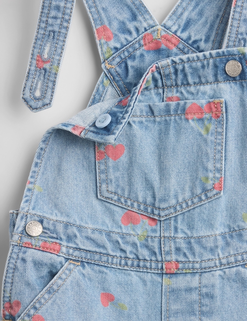 Baby & Toddler Heart Horseshoe Overalls