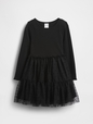 Baby & Toddler Mixed Media Tulle Dress