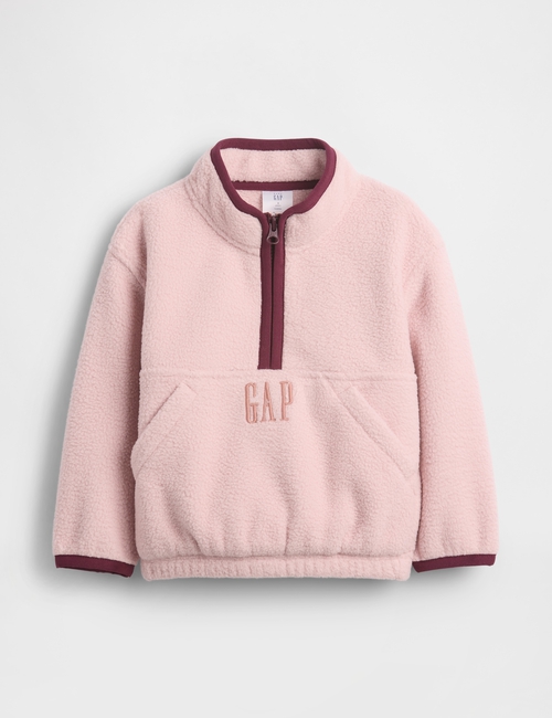 Baby & Toddler Sherpa Half-Zip Pullover