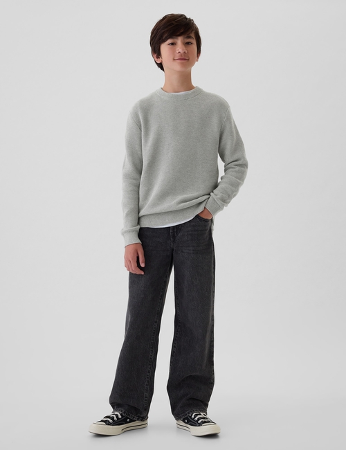 Kids Textured Sweater