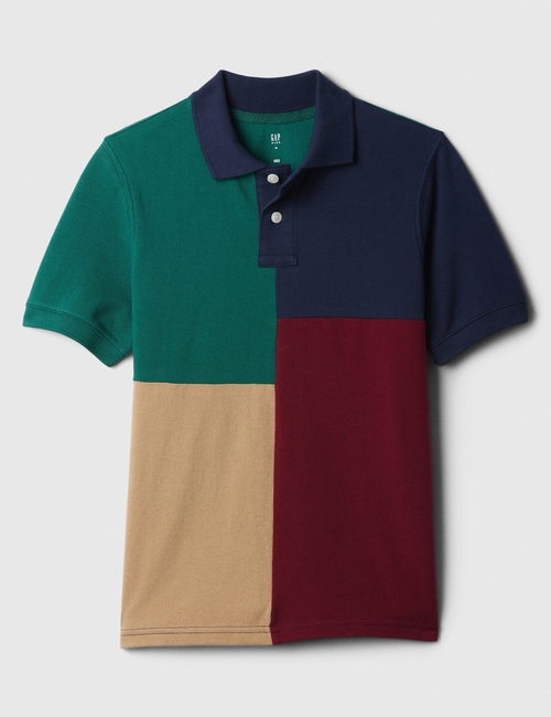 Kids Pique Polo Shirt