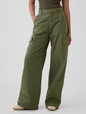 Low Rise Cargo Baggy Khakis