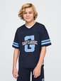 Kids GapFit Tech Mesh Jersey T-Shirt
