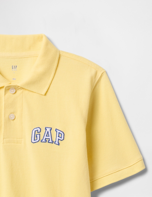 Kids Gap Logo Pique Polo Shirt