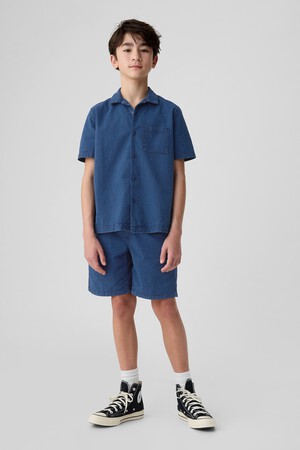 Kids Seersucker Oxford Shirt