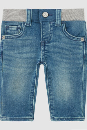 Baby Knit-Denim Slim Jeans