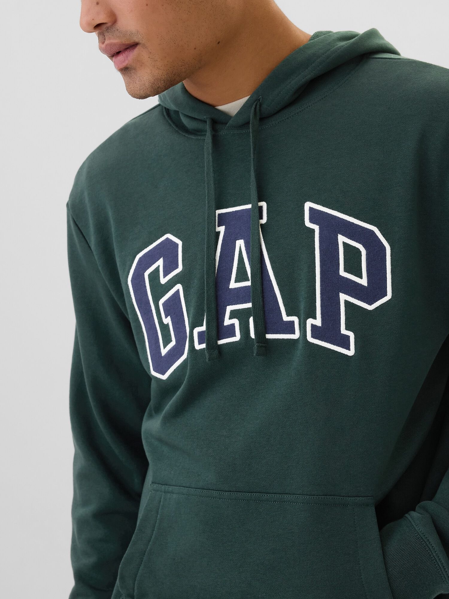 Gap logo hoodie mens top