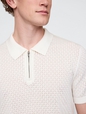 Crochet Polo Shirt