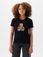 Kids Organic Cotton Brannan Bear Logo T-Shirt