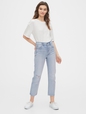High Rise Cheeky Straight Jeans