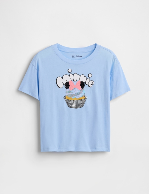 GapKids × Disney Oversized Flippy Sequin Graphic T-Shirt