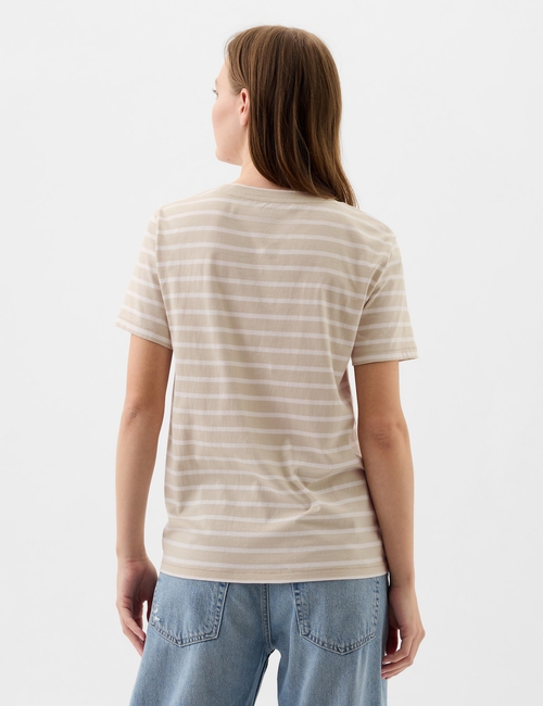 Organic Cotton Gap Arch Logo T-Shirt