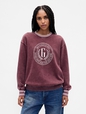 VintageSoft Oversized Logo Sweatshirt