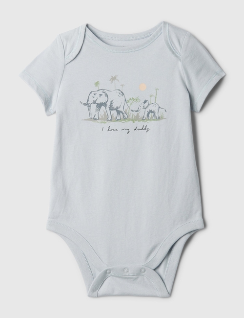 Baby First Favorites Organic Cotton Graphic Bodysuit