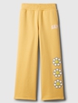 Kids Gap Logo Wide-Leg Sweatpants