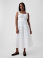 Gap × DÔEN Eyelet Midi Dress