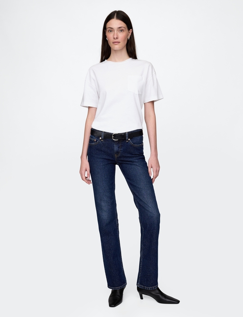 Low Rise '90s Slim Straight Jeans