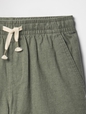 Kids Relaxed Linen-Blend Pull-On Shorts