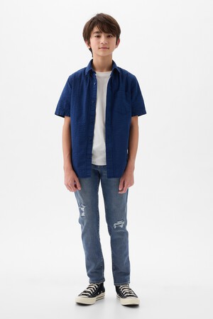 Kids Rip & Repair Slim Jeans